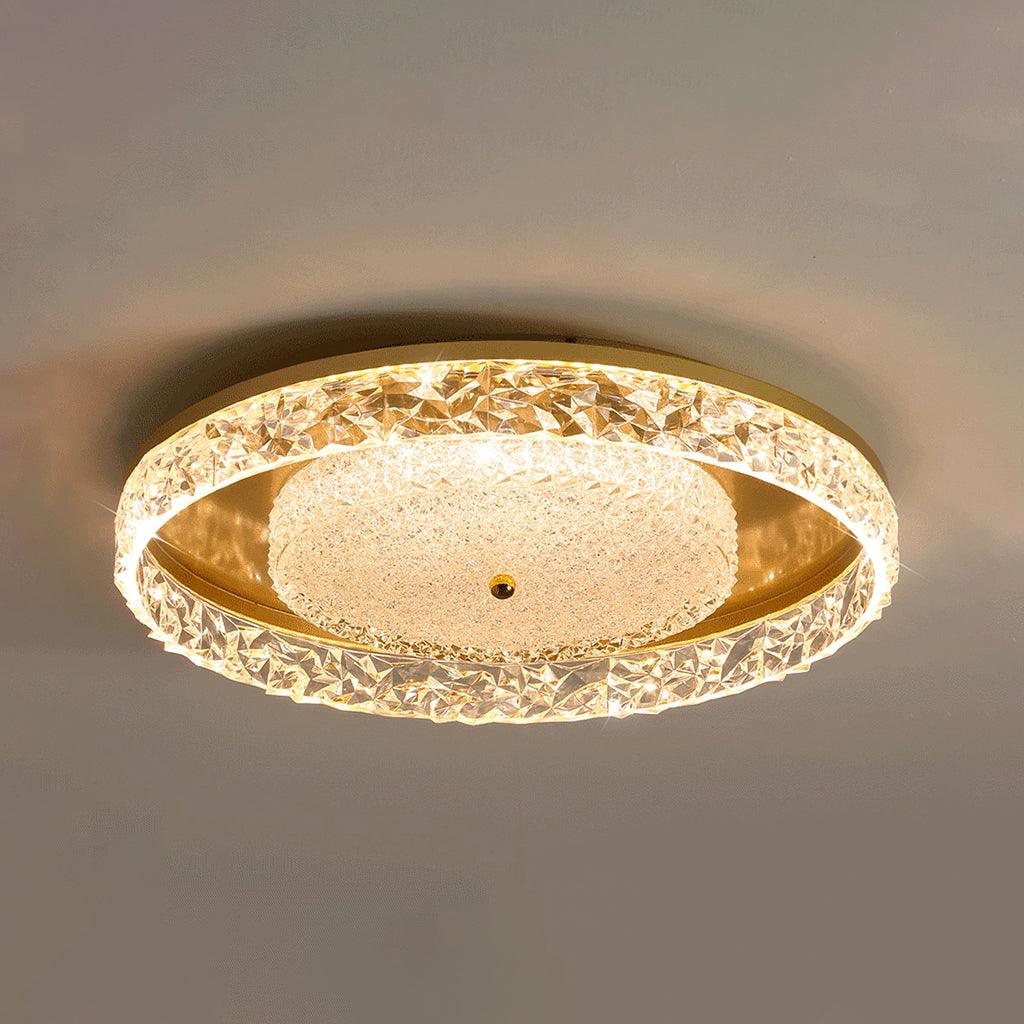 Bia lampada da soffitto in cristallo lusso postmoderna