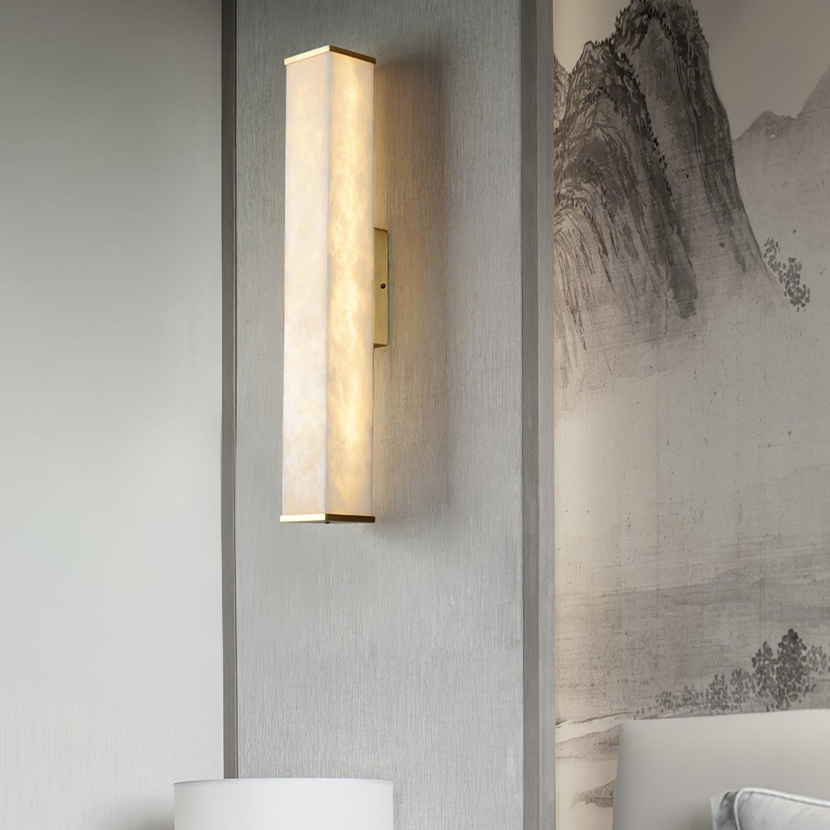 Vithaira Applique Ottone Alabastro Contemporanea - Relic Pieces