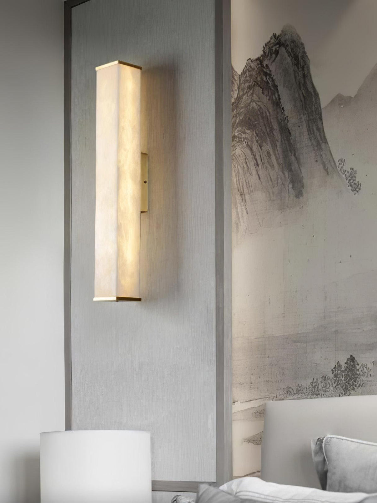 Vithaira Applique Ottone Alabastro Contemporanea - Relic Pieces