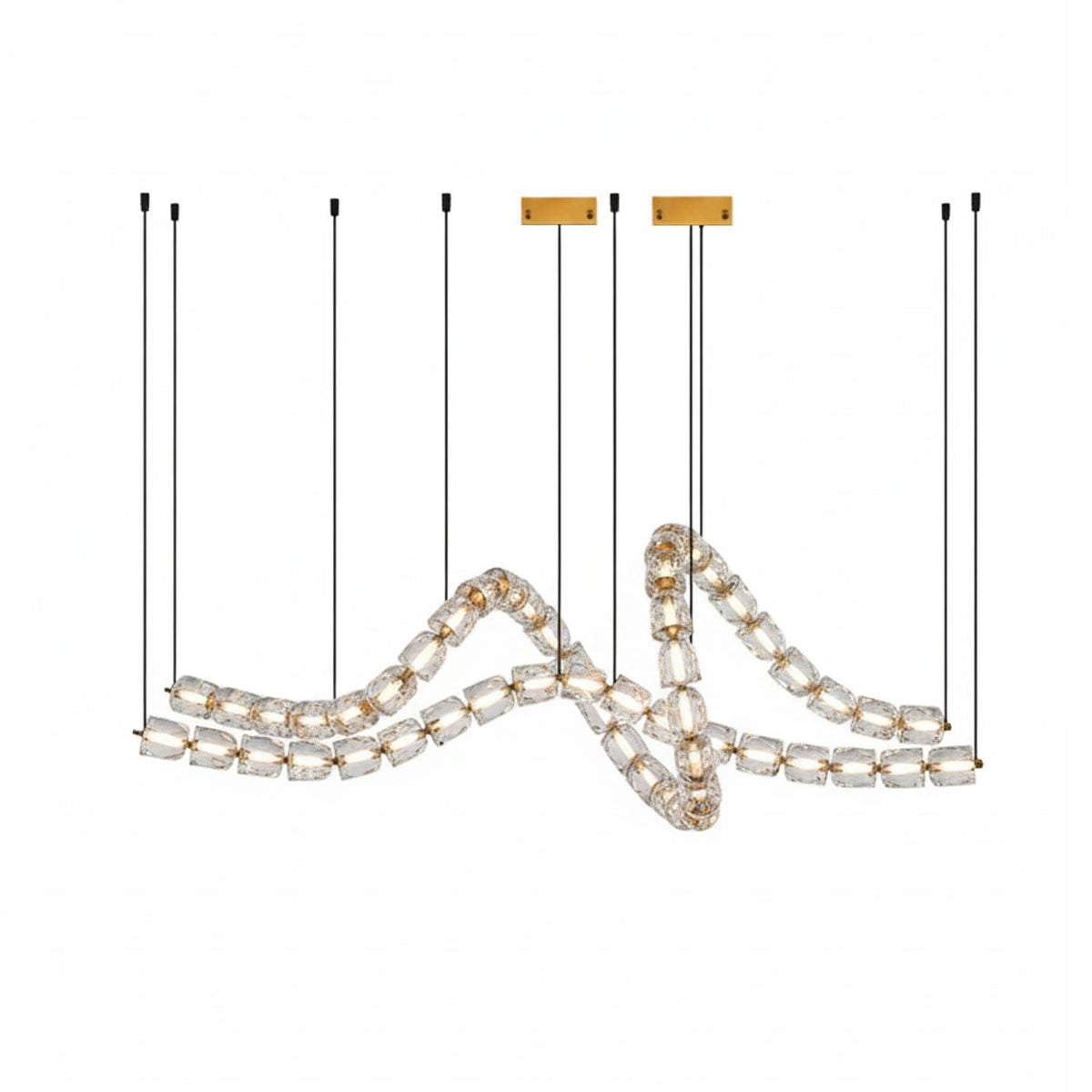 Nexus Oro lampadario in cristallo - 元字段测试