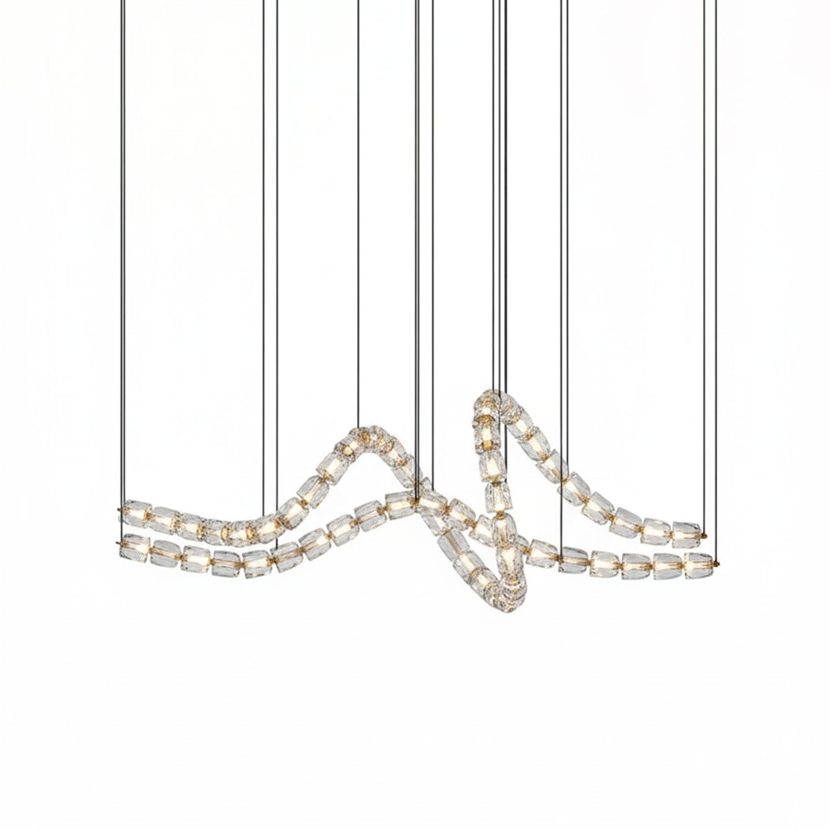 Nexus Oro lampadario in cristallo - 元字段测试