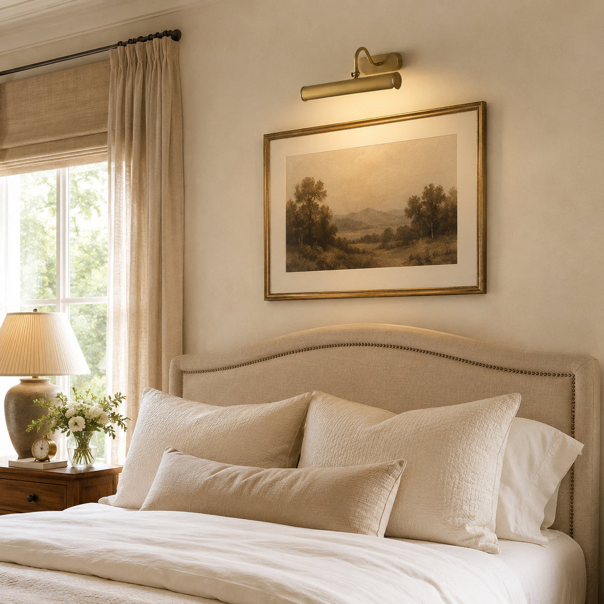 Ainsworth ottone lampada da parete