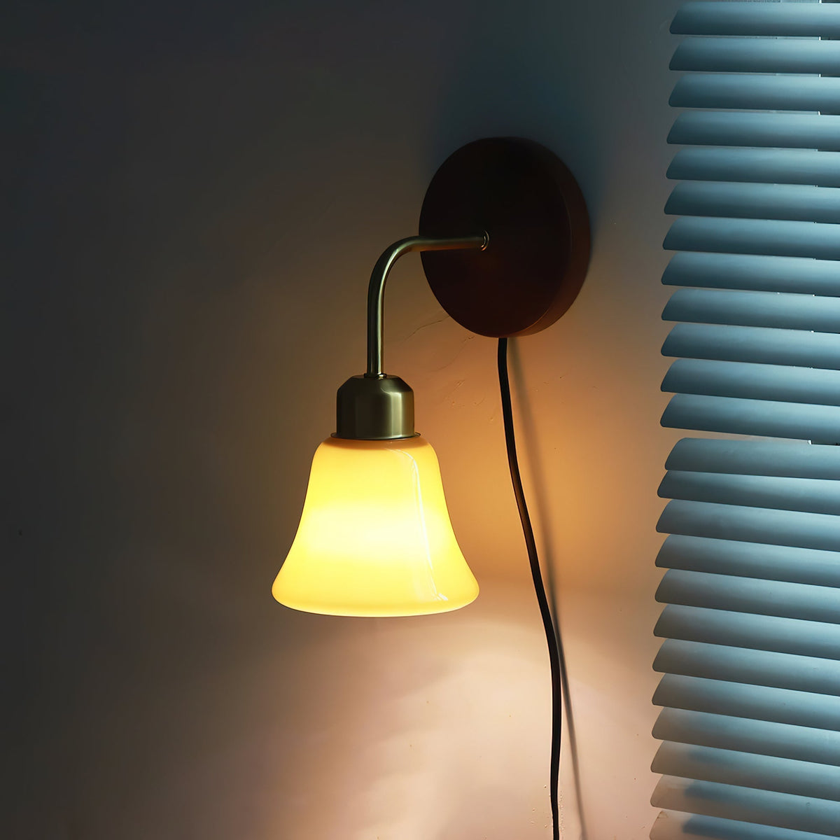 Reniine Pastel lampada da parete con spina