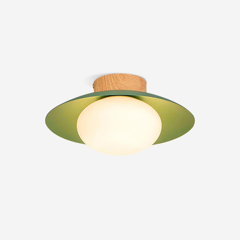 Verdora Green plafoniera di colore verde