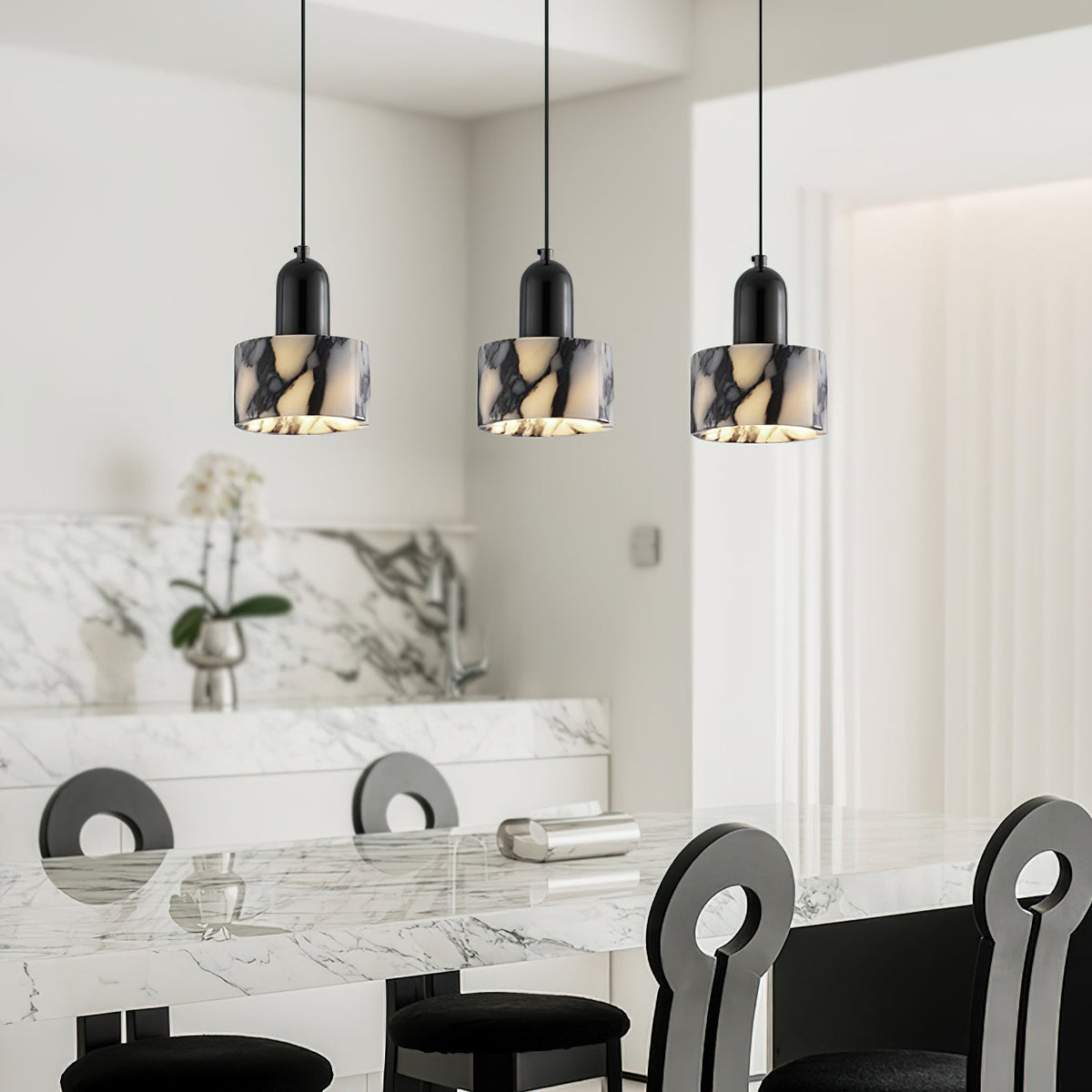Flair lampada a sospensione in marmo