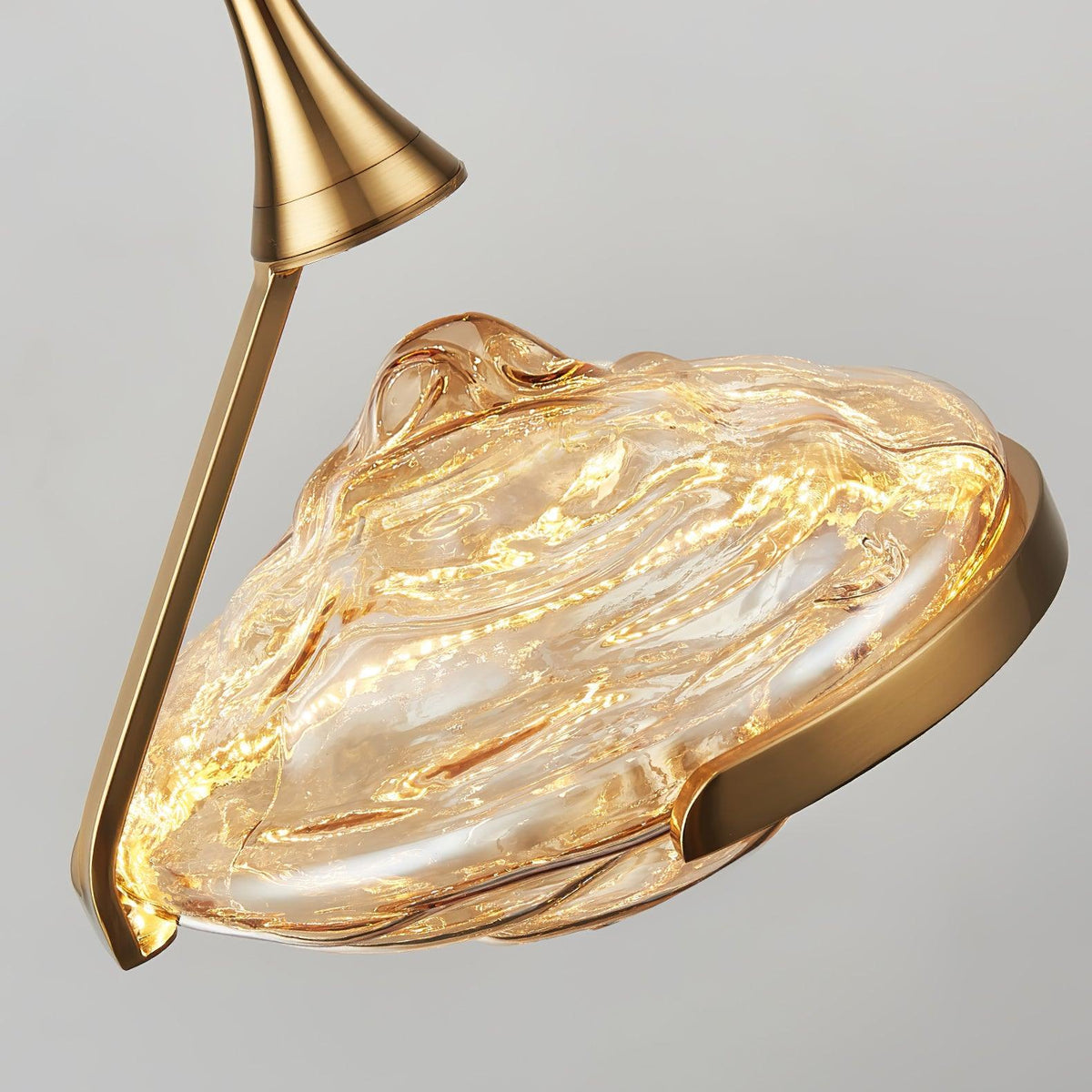 Elyarette lampada a sospensione in cristallo diamante