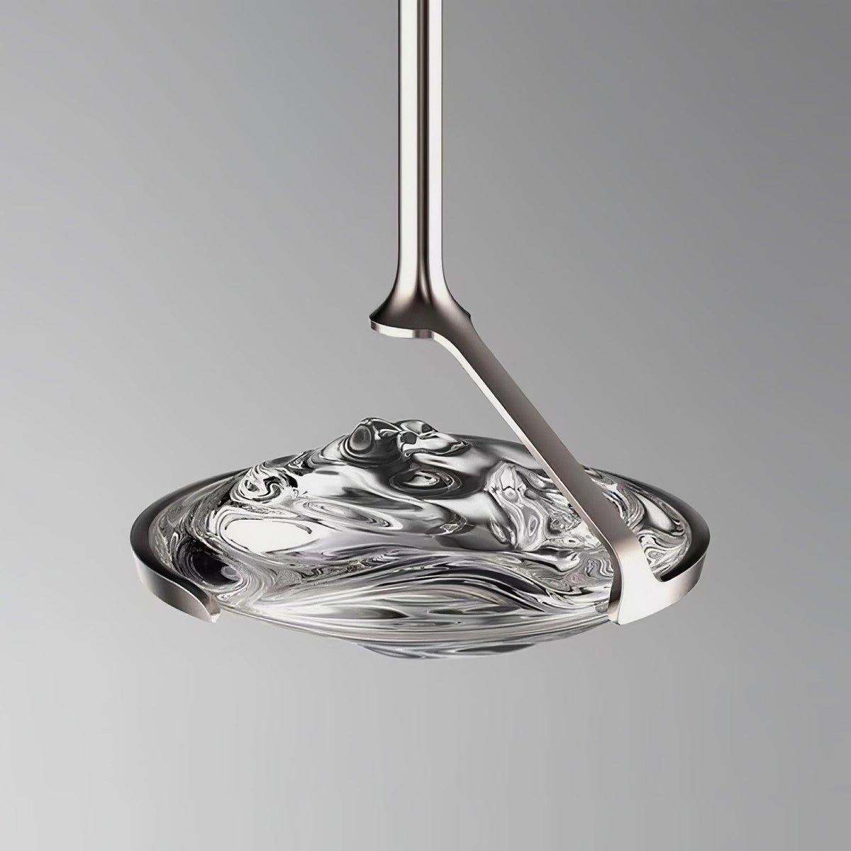 Elyarette lampada a sospensione in cristallo diamante