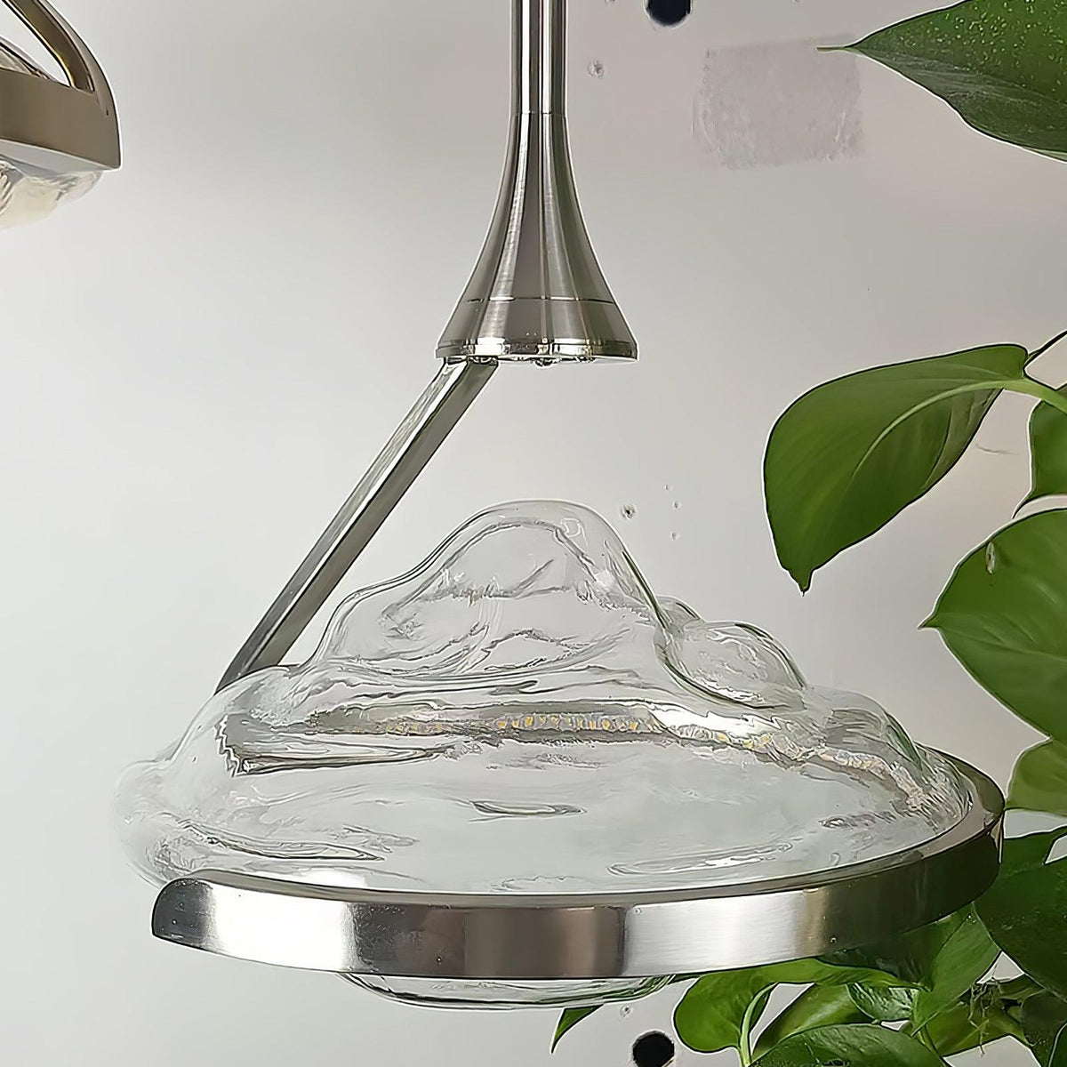 Elyarette lampada a sospensione in cristallo diamante