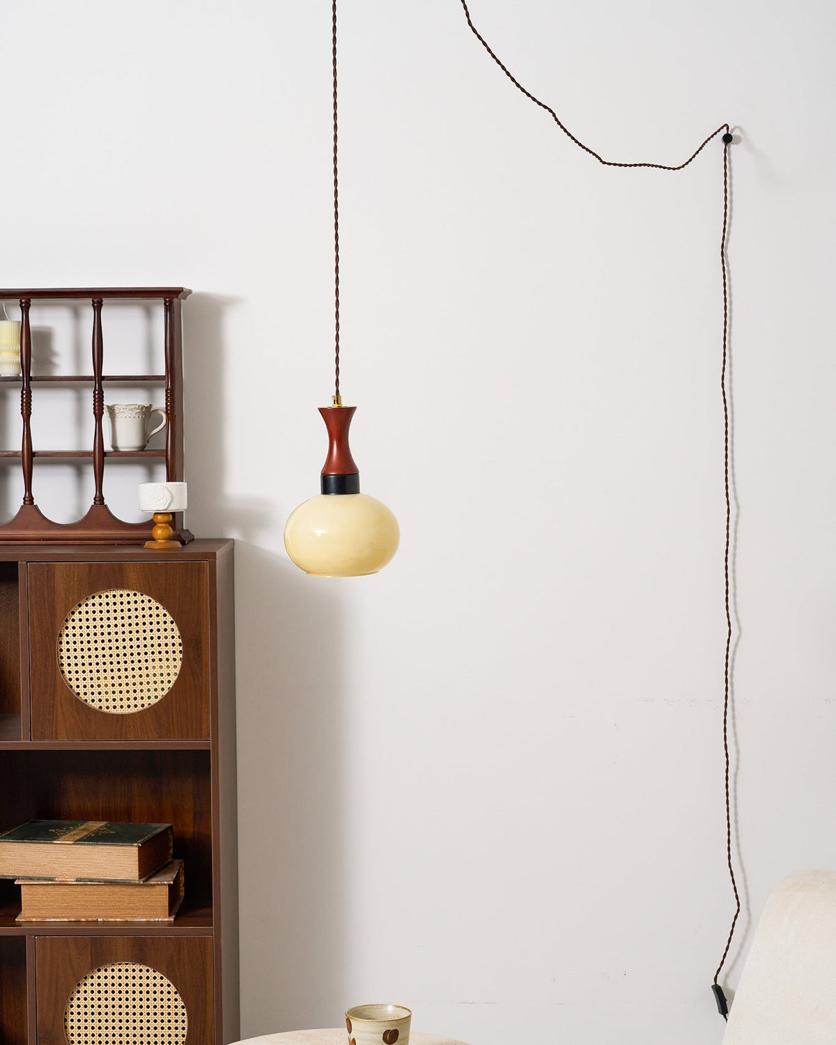 Chara lampada a sospensione con spina