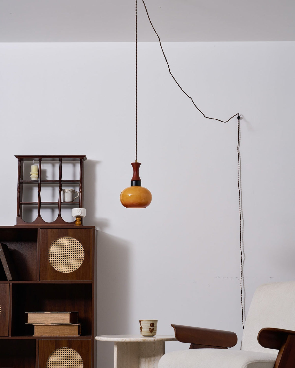 Chara lampada a sospensione con spina