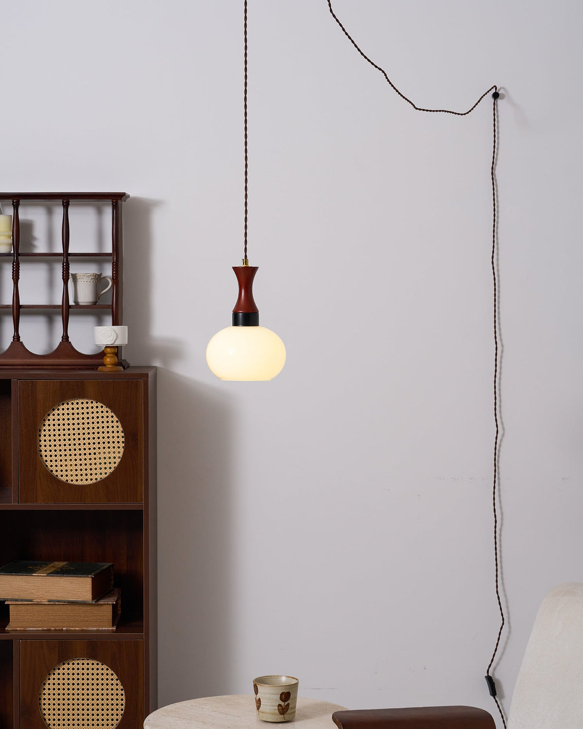 Chara lampada a sospensione con spina