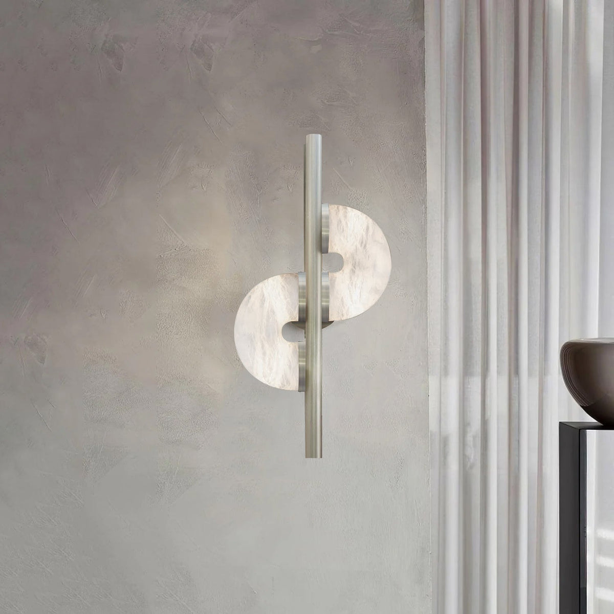 Dolly alabastro lampada da parete