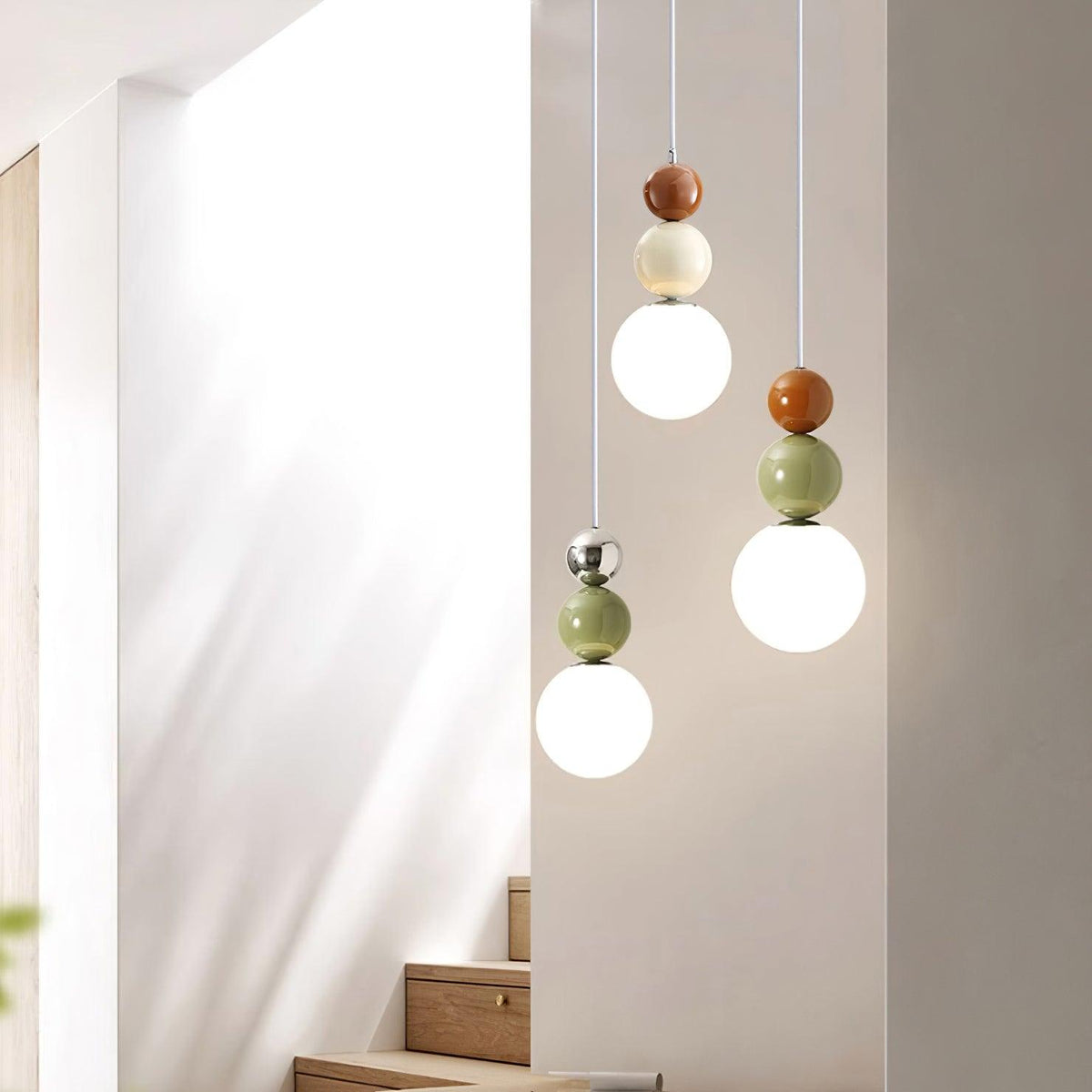 Lunetta Stacked lampada a sospensione
