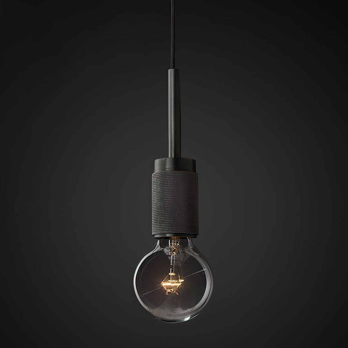 Lampada a sospensione in ottone, design minimalista per sala da pranzo o cucina in metallo