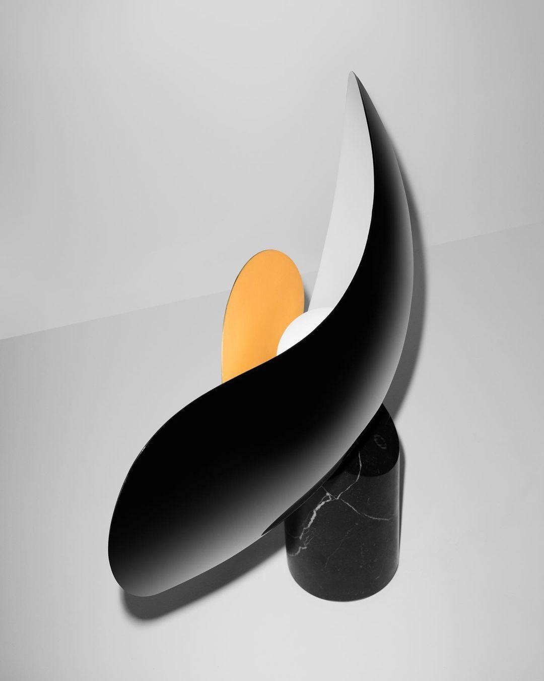 Astelor lampada da tavolo in marmo moderno