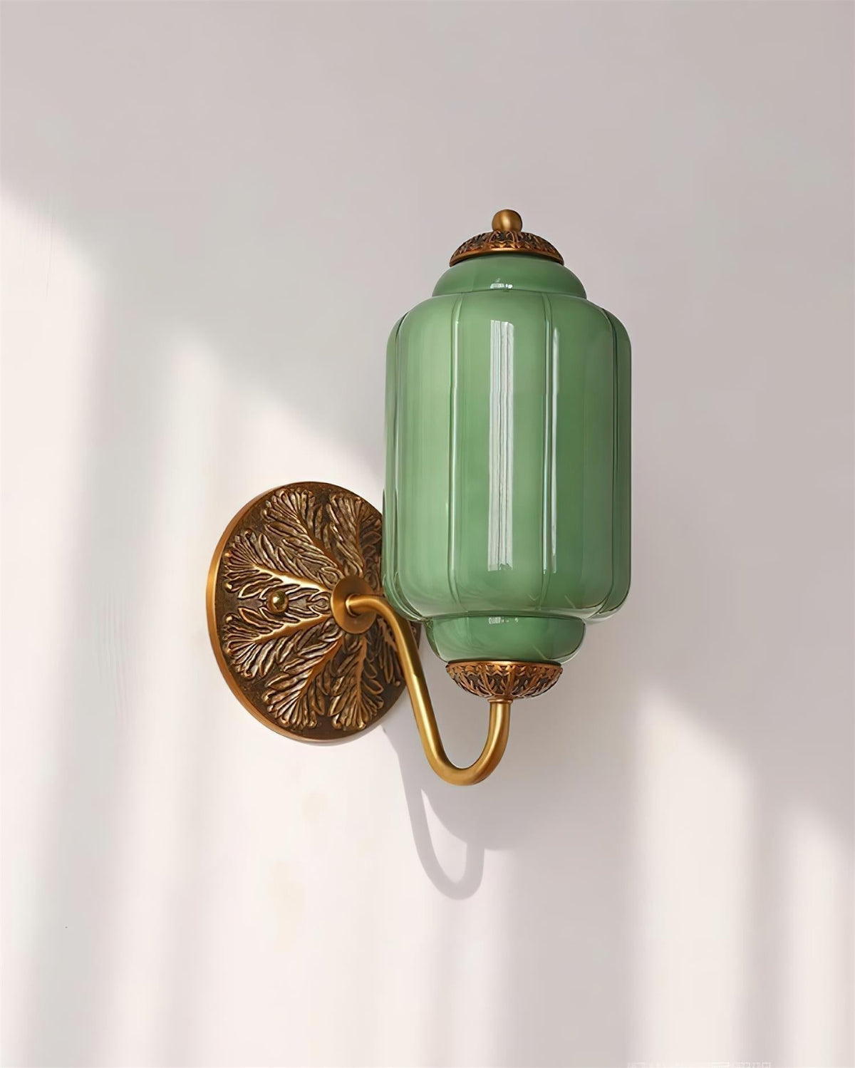 Melvane lampada da parete vintage in vetro Rosa