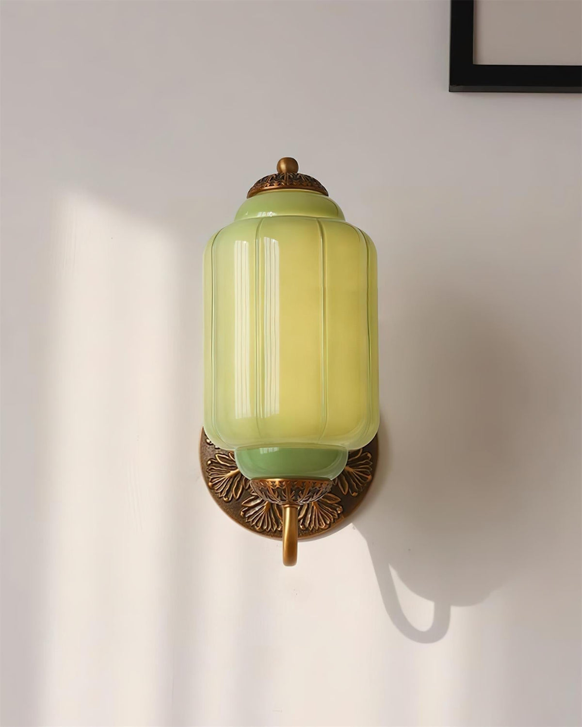 Melvane lampada da parete vintage in vetro Rosa