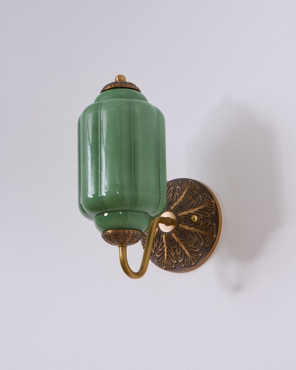 Melvane lampada da parete vintage in vetro Rosa
