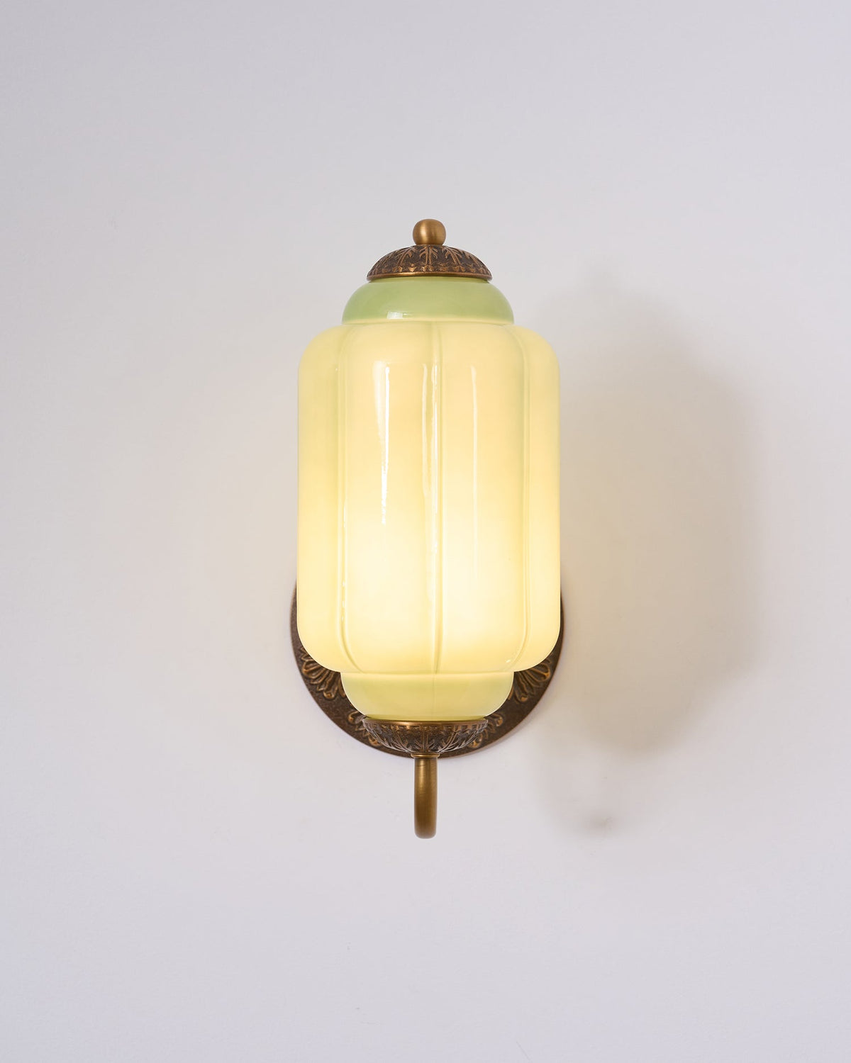 Melvane lampada da parete vintage in vetro Rosa