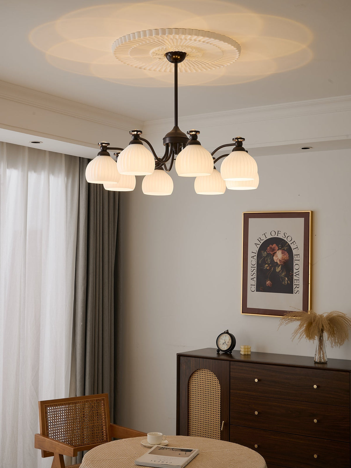 Calaeor lampadario Premium Eleganza in vetro