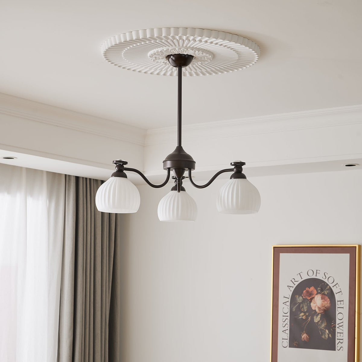 Calaeor lampadario Premium Eleganza in vetro