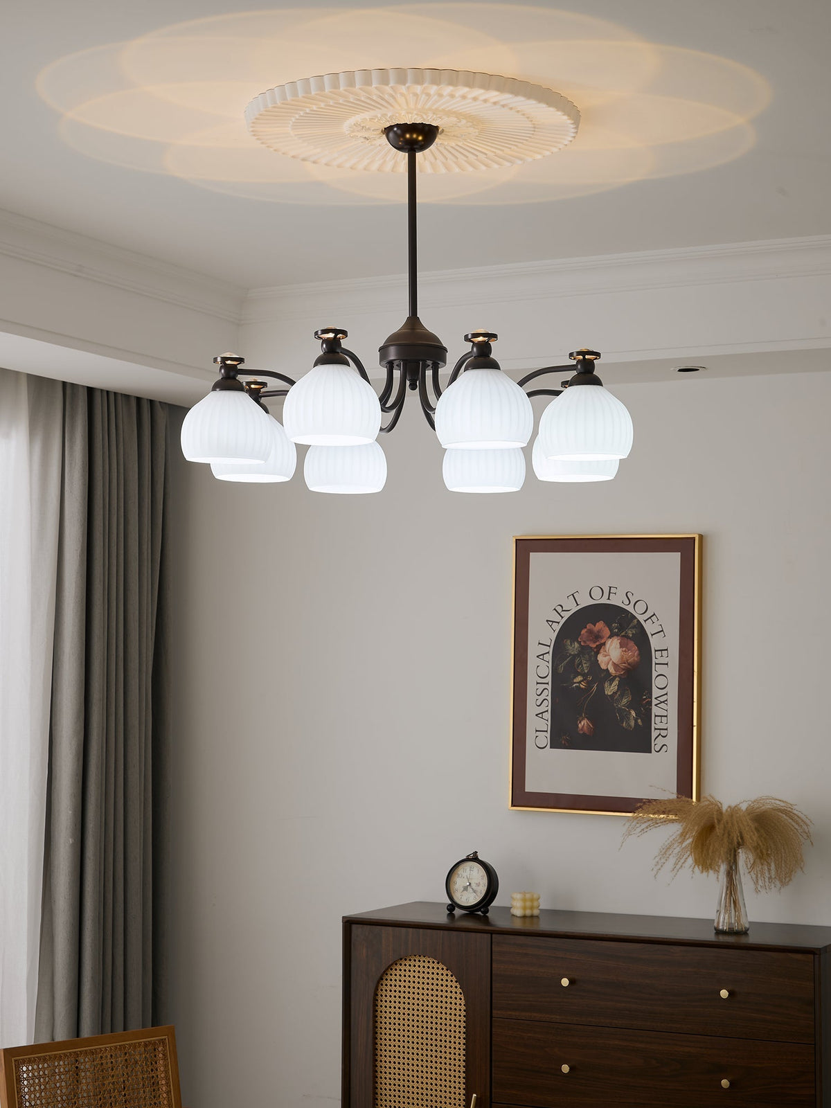 Calaeor lampadario Premium Eleganza in vetro