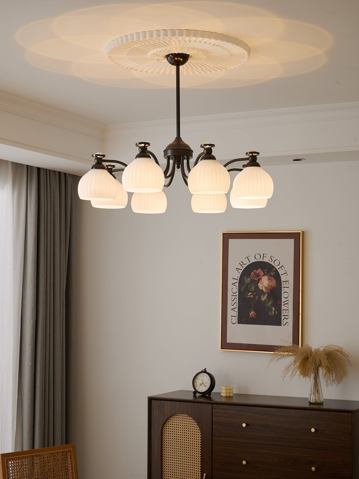 Calaeor lampadario Premium Eleganza in vetro