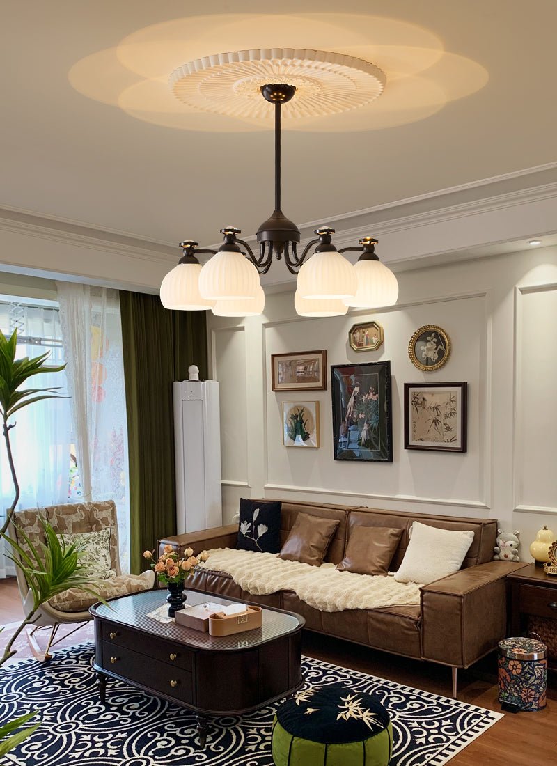 Calaeor lampadario Premium Eleganza in vetro