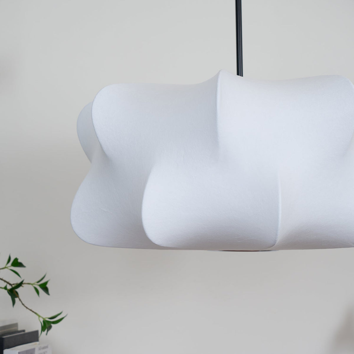 Bibi lampada a sospensione decorativa in seta nuvolosa