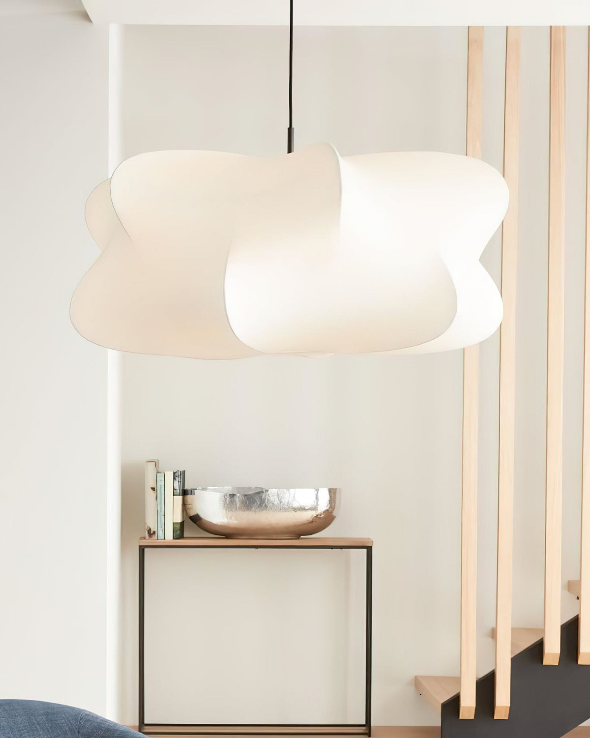 Bibi lampada a sospensione decorativa in seta nuvolosa