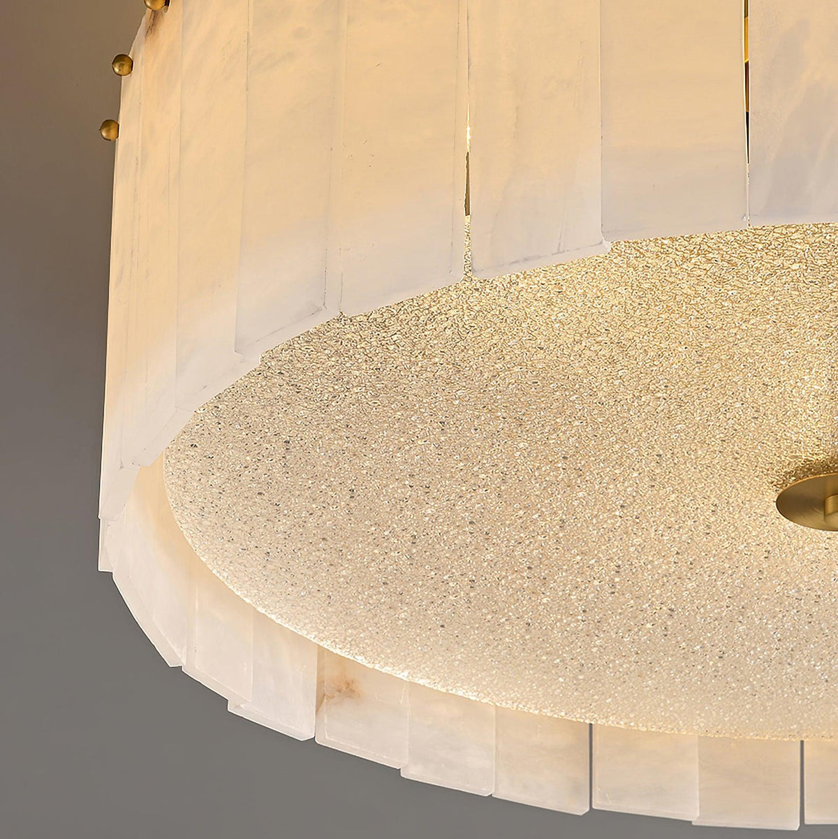 Elde lampada da soffitto in alabastro