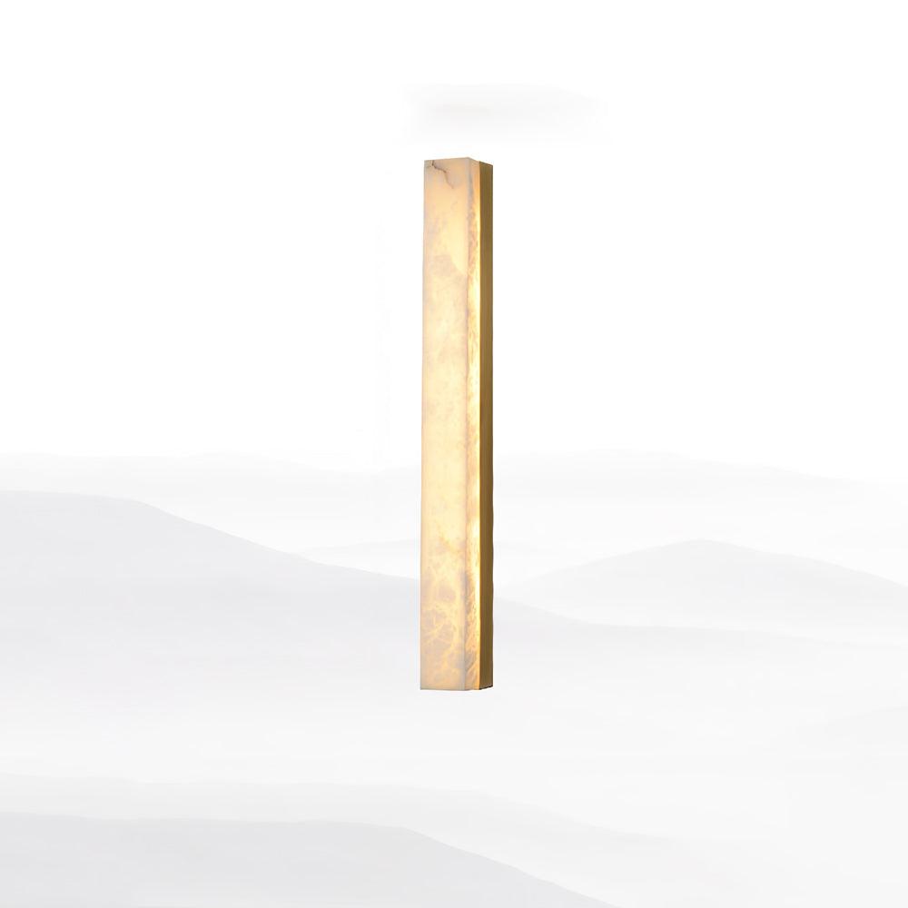 Nivearia lampada da parete minimalista in alabastro Rettangolare