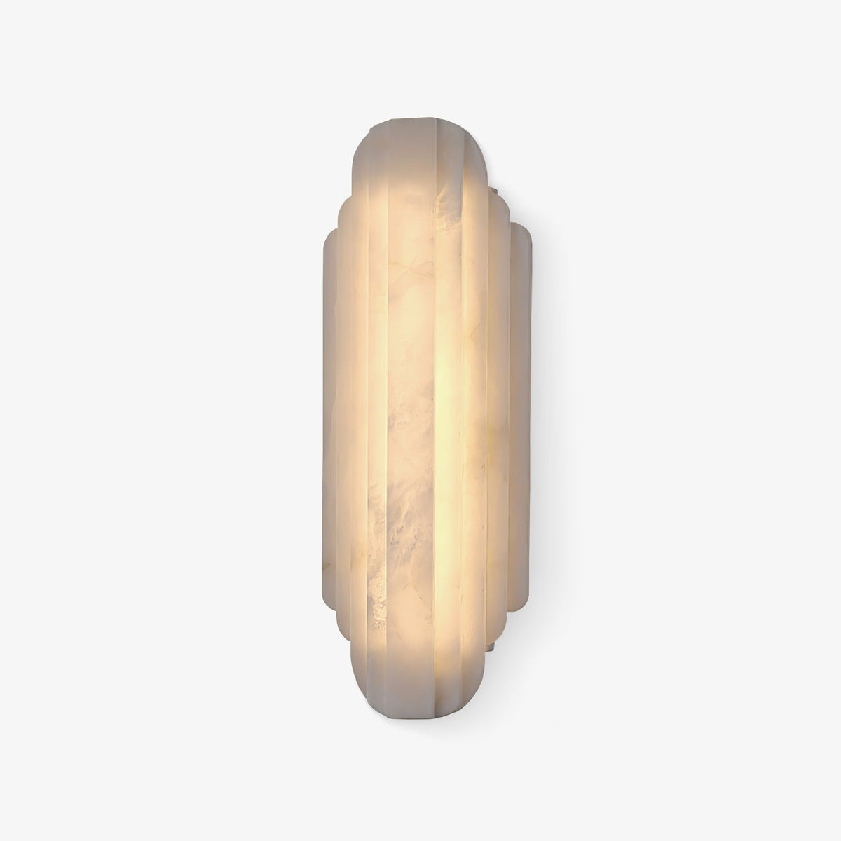 Avenanina lampada da parete in alabastro Stile Art Deco