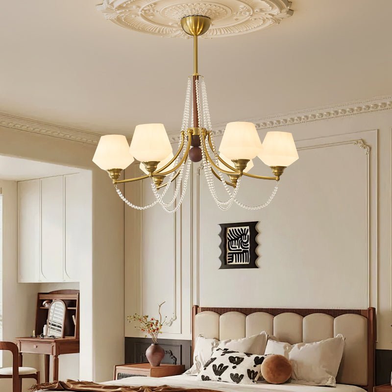 Othaus lampadario Eleganza vintage in legno Tradizionale