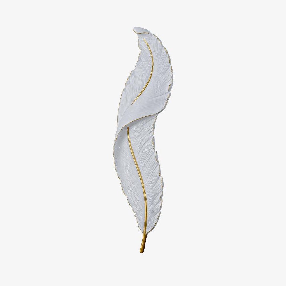 Arvess lampada da parete in resina Individual Creativity Feather