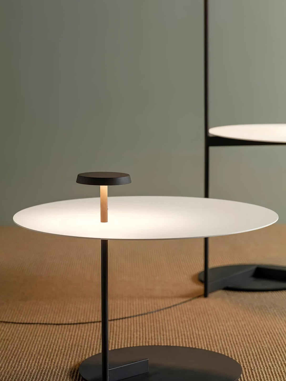 Orvinil lampada da terra in stile scandinavo