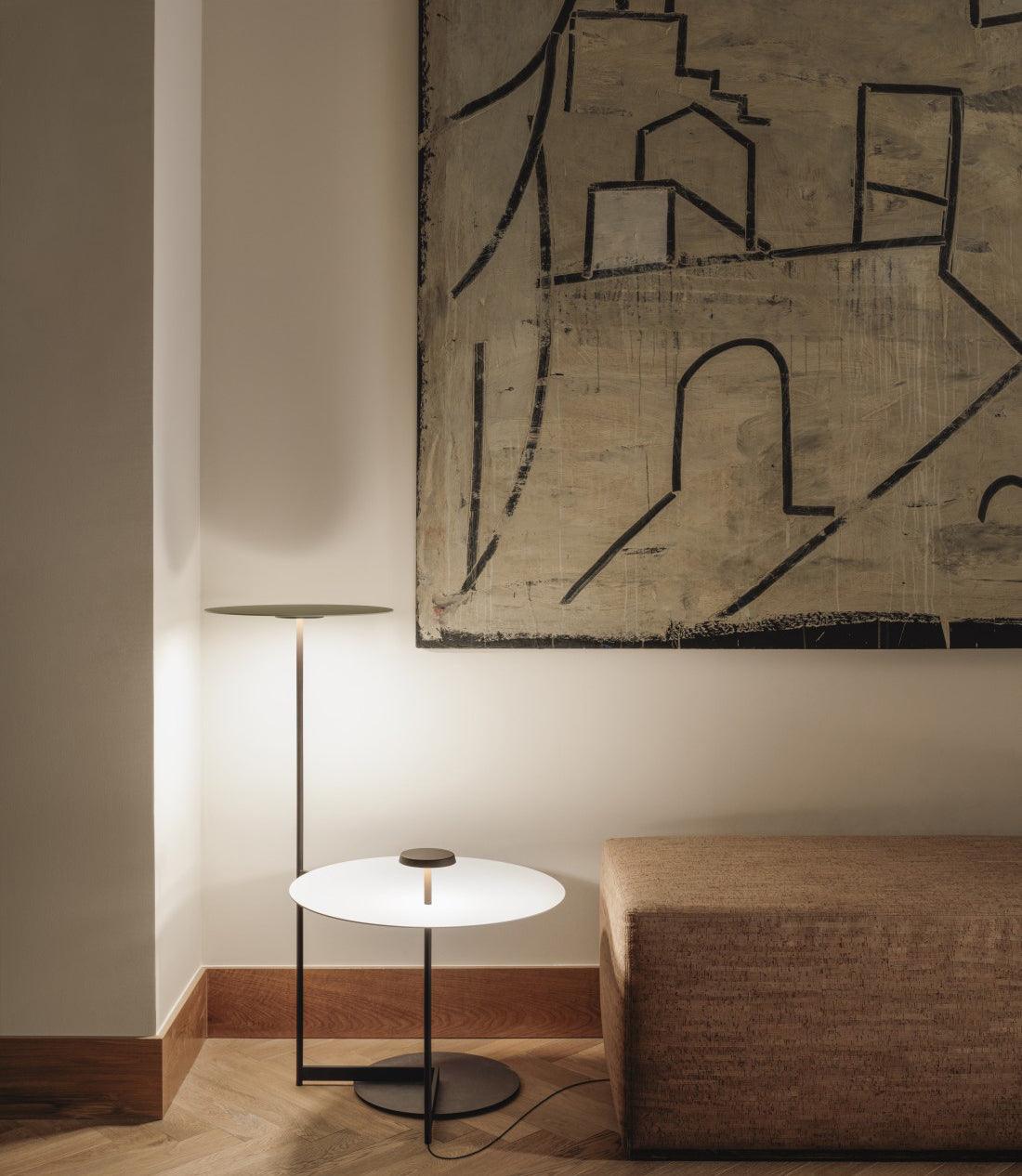 Orvinil lampada da terra in stile scandinavo