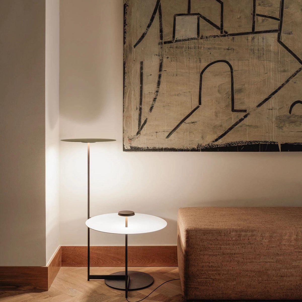 Orvinil lampada da terra in stile scandinavo