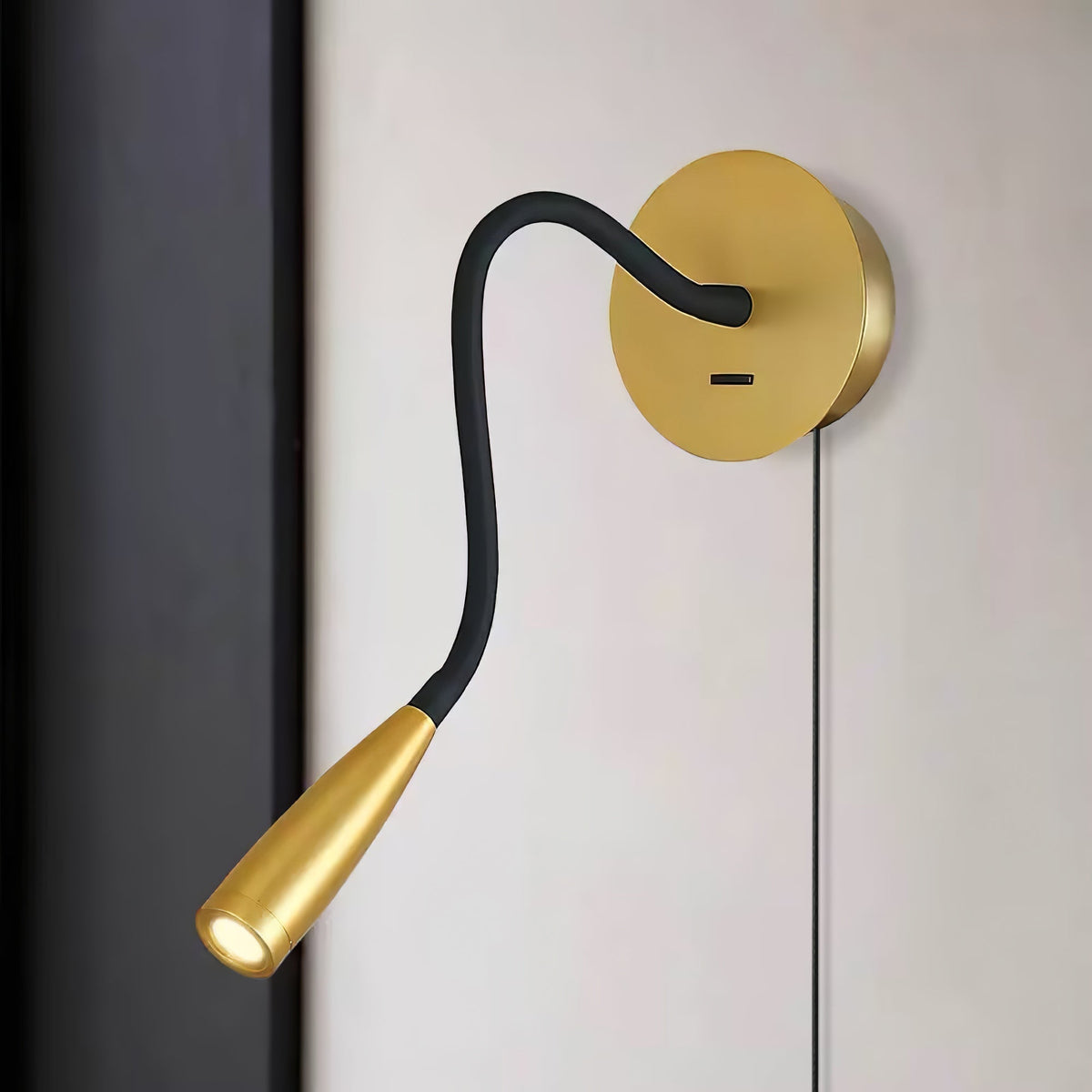 Rivanelle lampada da parete moderna minimalista con spina