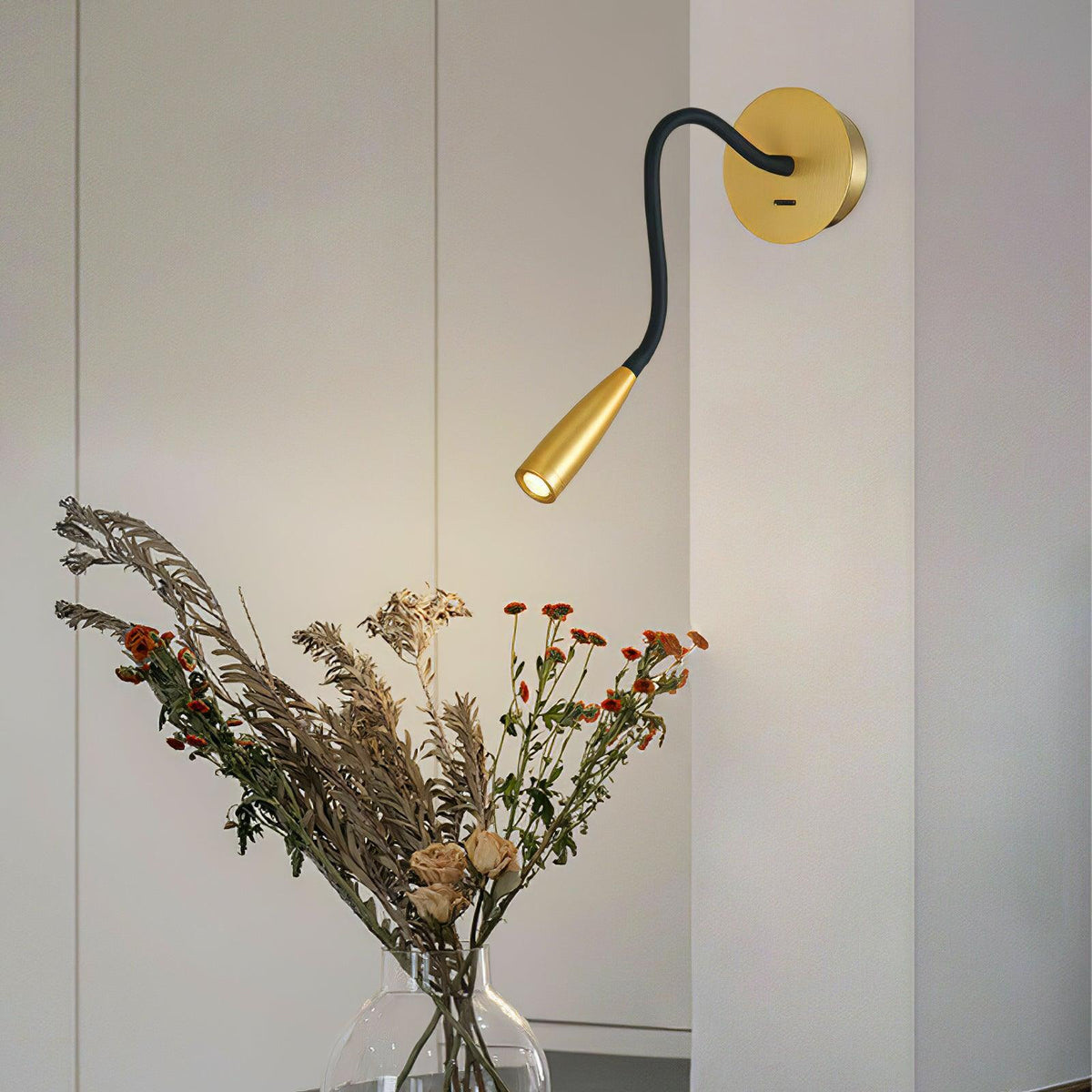Rivanelle lampada da parete moderna minimalista con spina