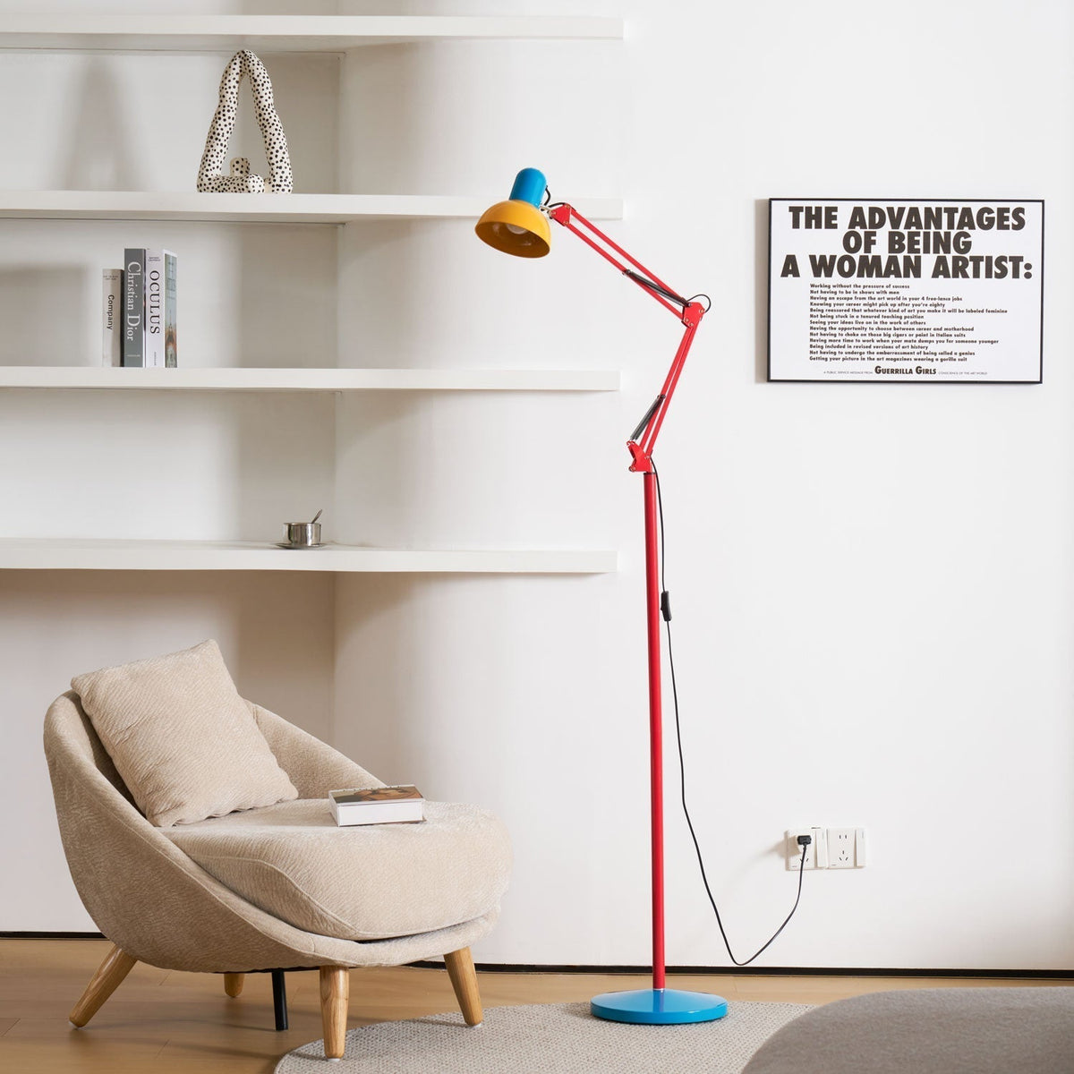 Idoren lampada da terra Playful