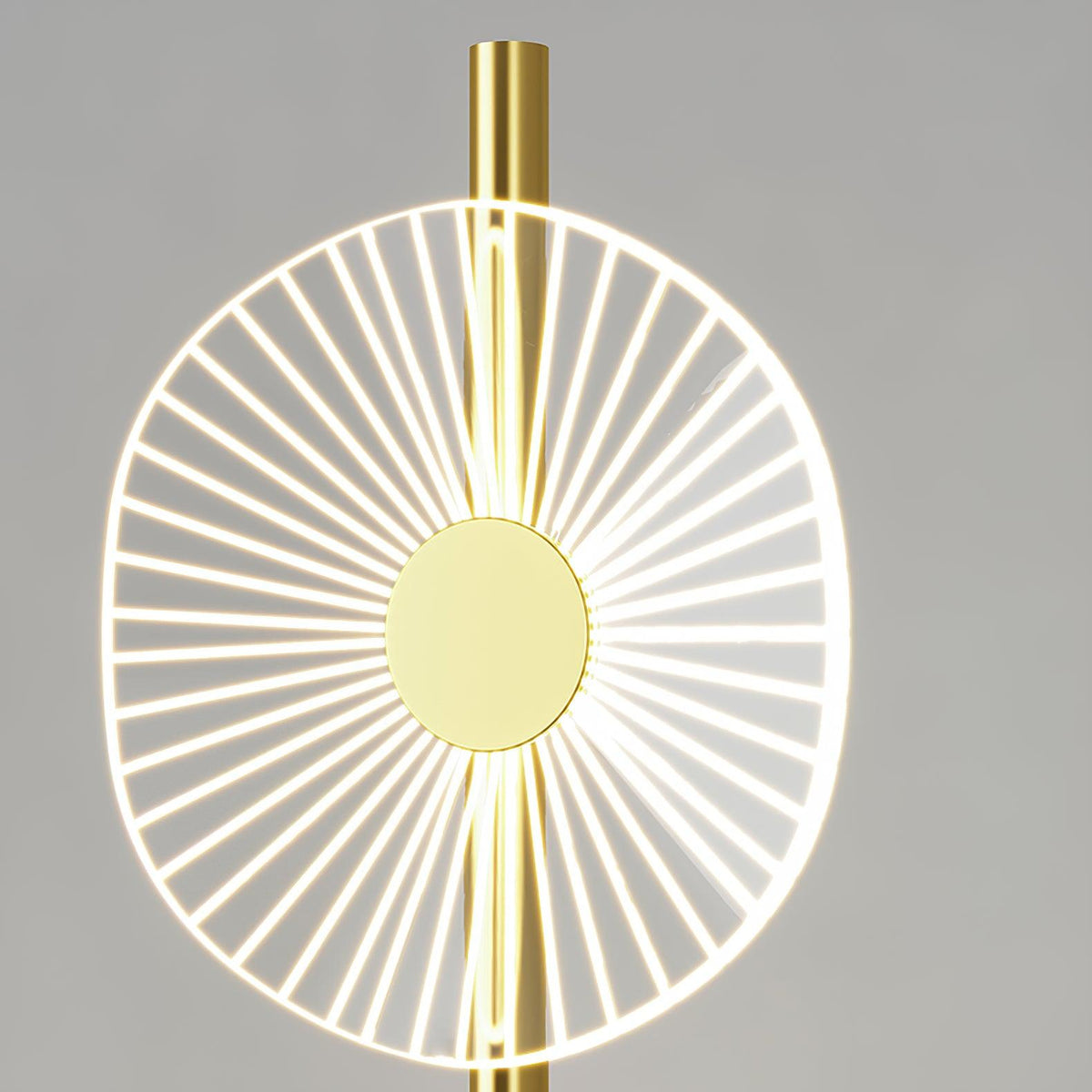 Petaira lampada da terra in marmo lusso