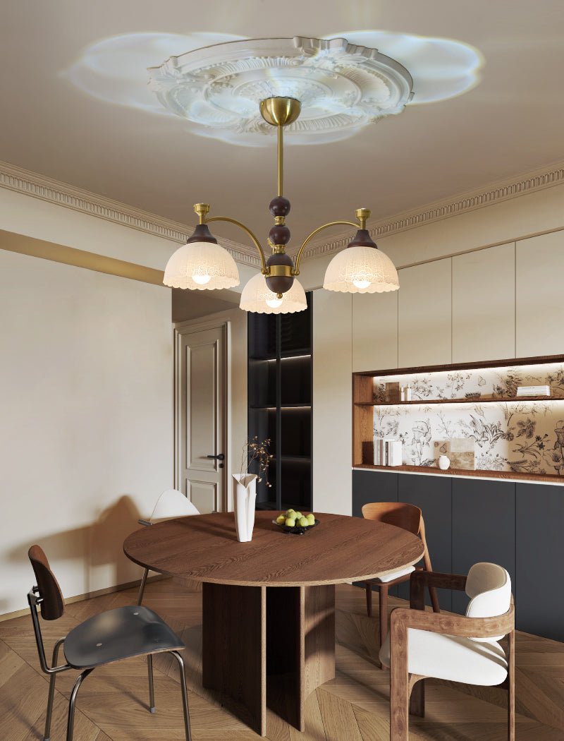 Vosolir lampadario Eleganza Tradizionale in legno
