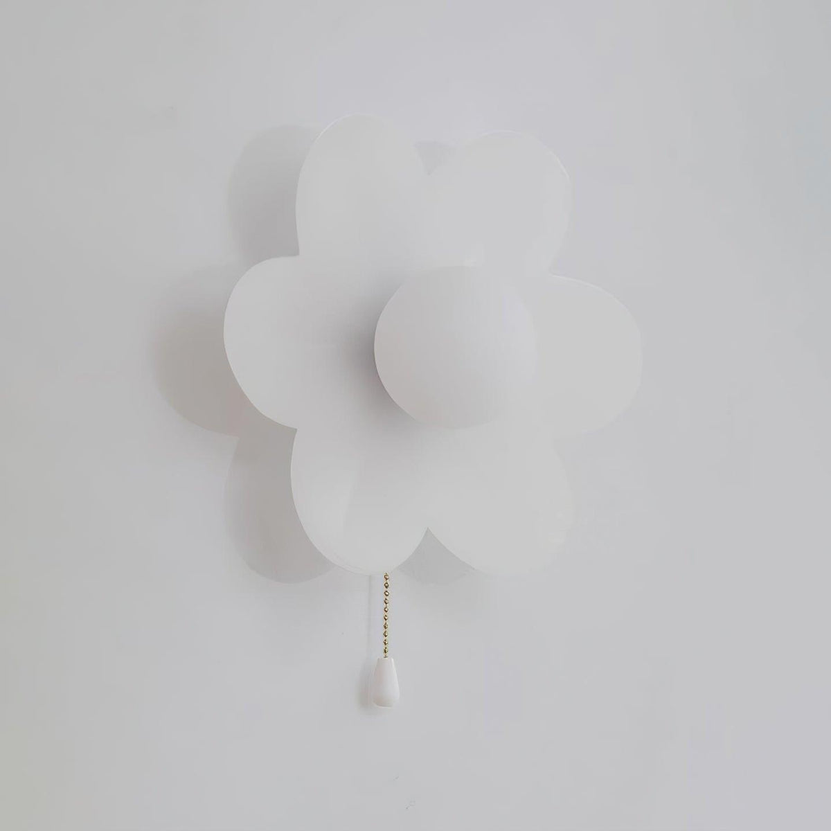 Bov Nordic Art fiori in resina lampada da parete