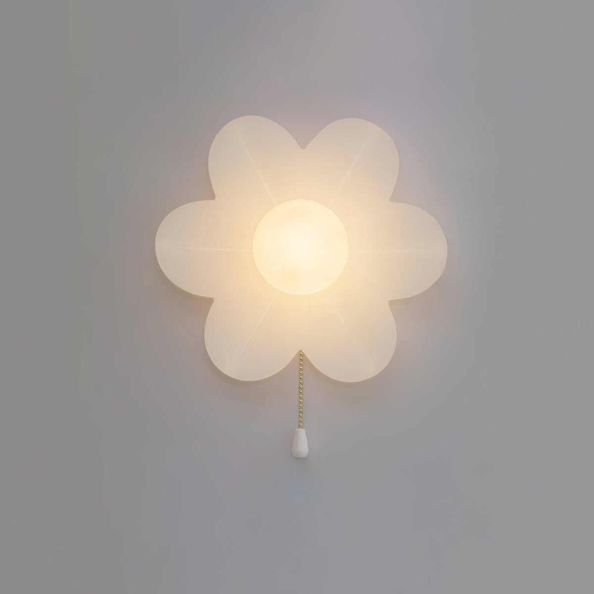 Bov Nordic Art fiori in resina lampada da parete