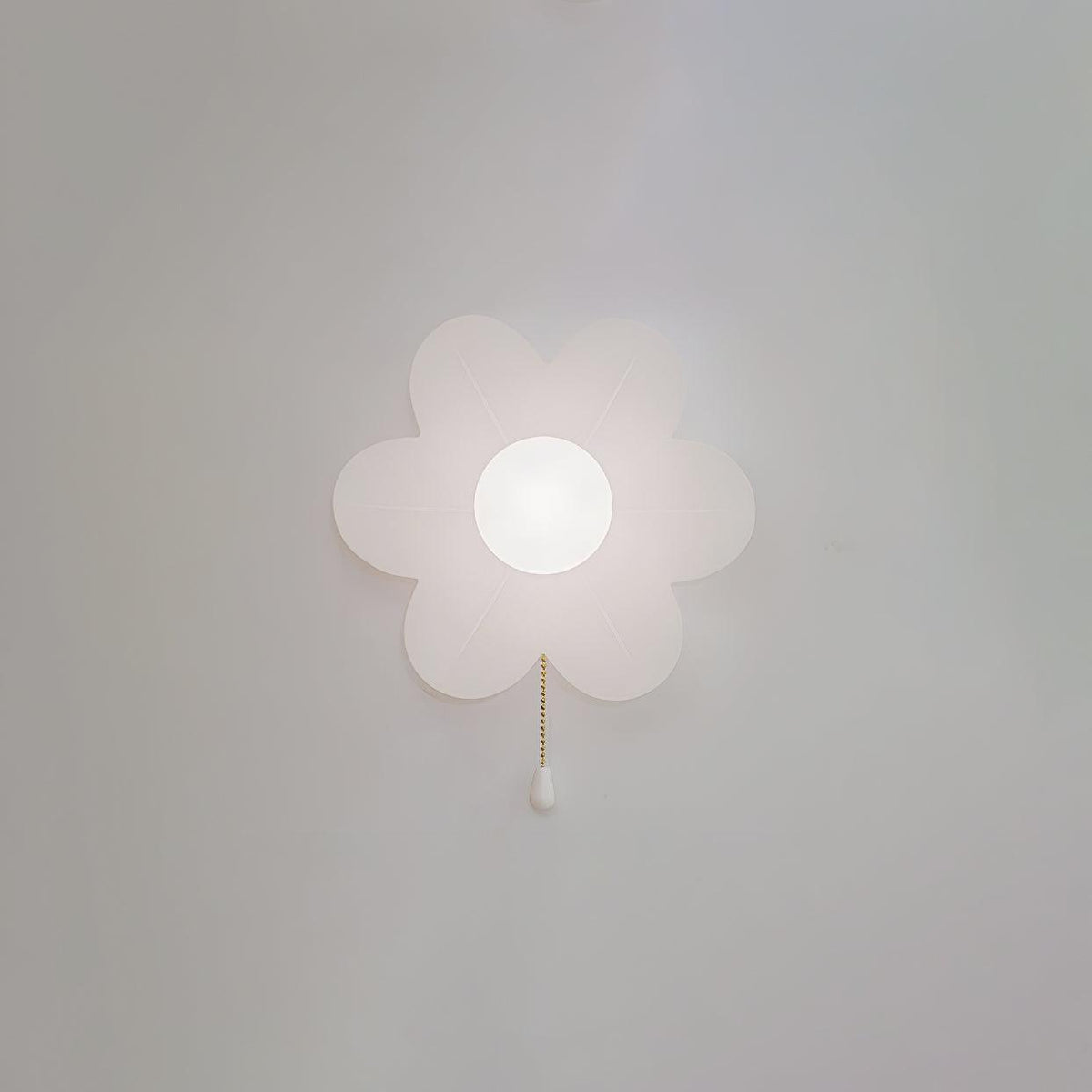 Bov Nordic Art fiori in resina lampada da parete