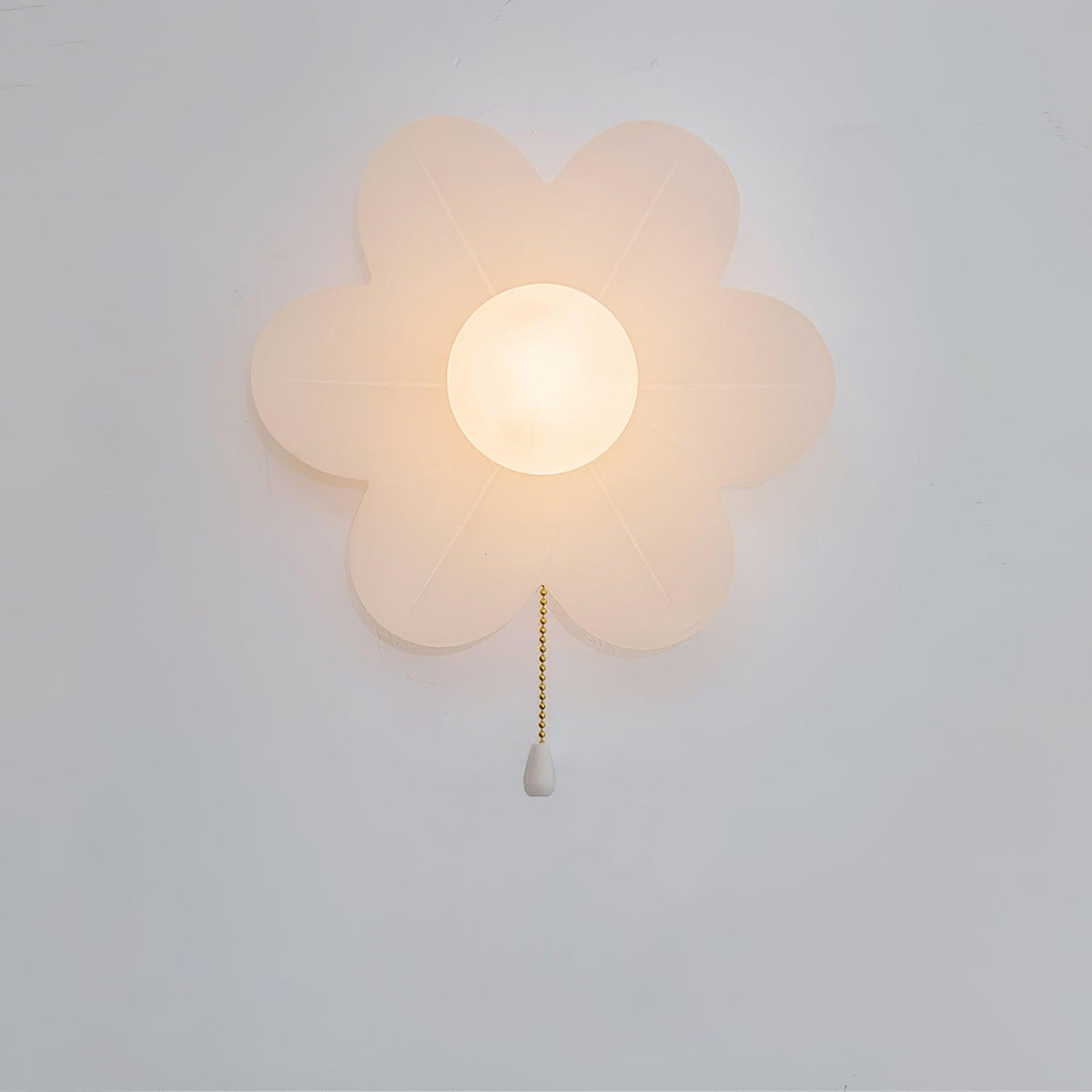 Bov Nordic Art fiori in resina lampada da parete
