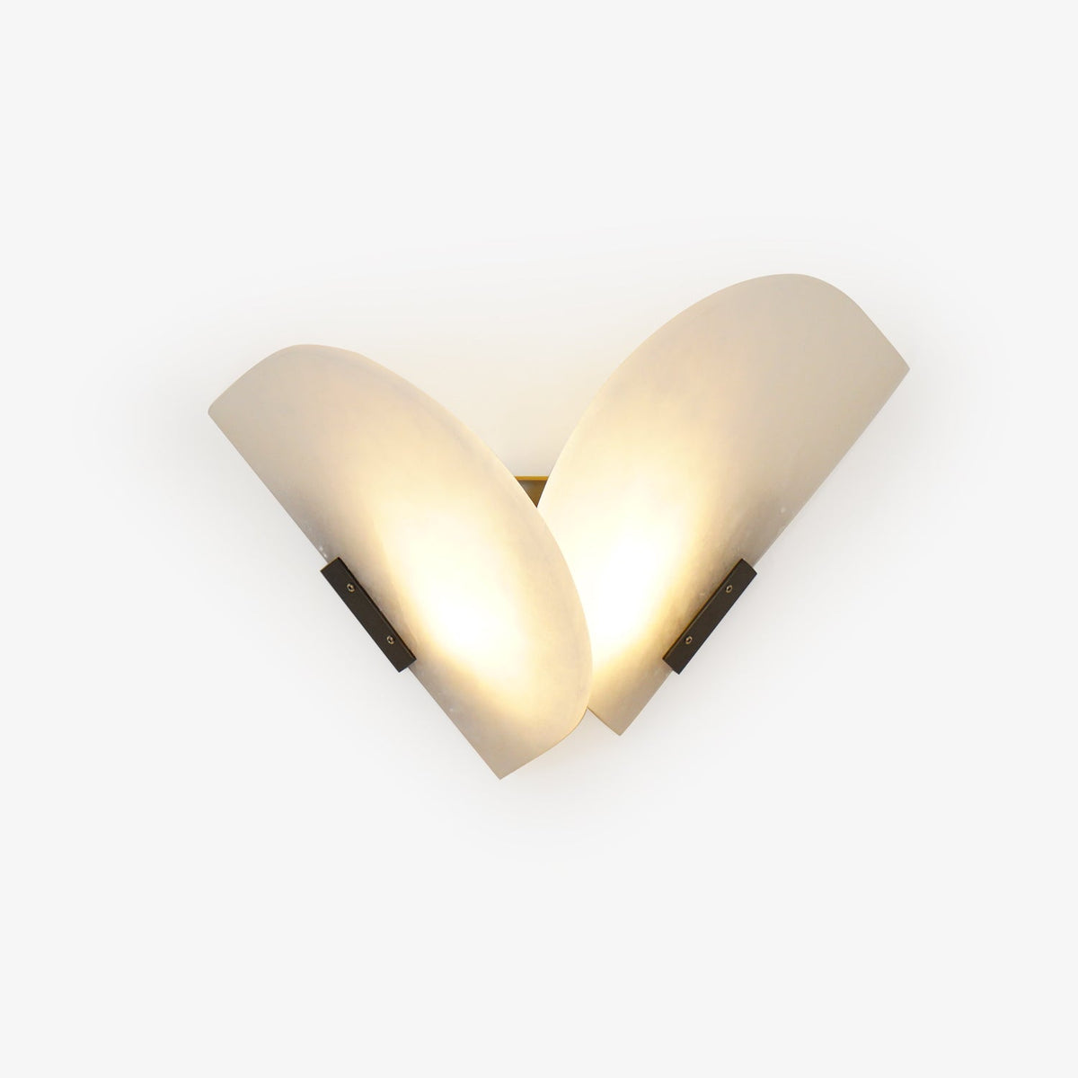 Pase Heart alabastro lampada da parete