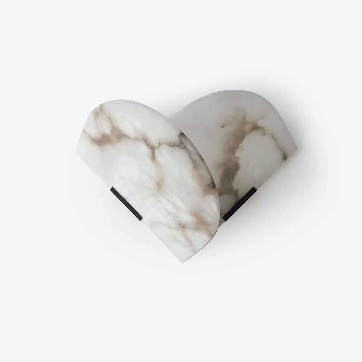Pase Heart alabastro lampada da parete
