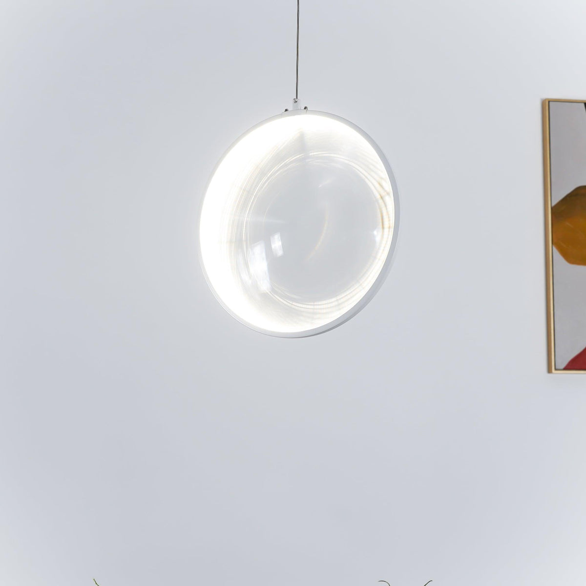 Eirienne lampada a sospensione in vetro Artistico